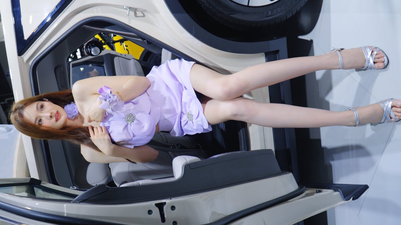 4K 2025 Гуандун-Гонконг-Макао Автошоу в районе Большого залива Модели автомобилей #啾啾呜 #beautyleg...