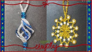 DIY Craft || Chenille Wire Craft Ideas for New Year and Christmas Decorations || Easy Craft Ideas||