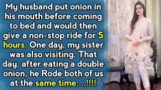 Latest Emotional English Story of husband | HEART TOUCHING STORY | Latest Novel | Real Tales