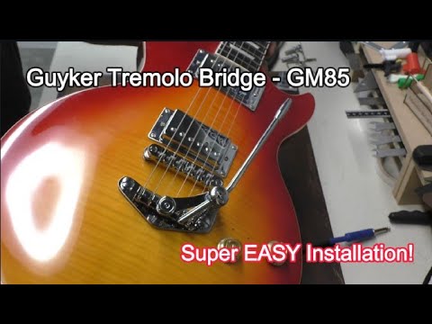Guyker Tremolo Vibrato GM85 And GM008 Roller Bridge For Les Paul Or SG guyker-tremolo-vibrato-gm85-and-gm008-roller-bridge-for-les-paul-or-sg