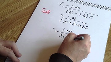 Astable Frequency Calc