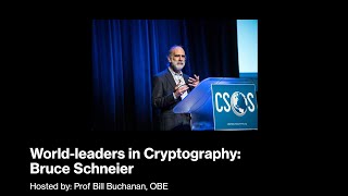 World-leaders in Cryptography: Bruce Schneier (Feb 2024)