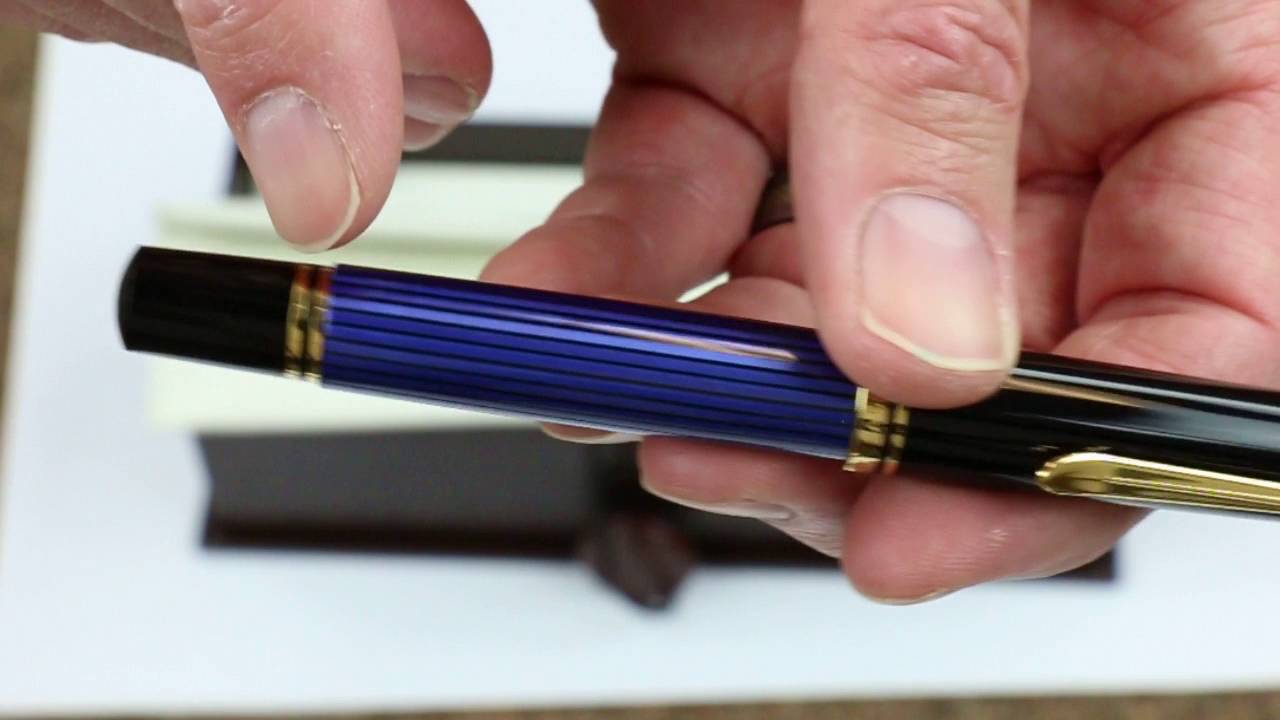 Pelikan R800 Vs R600 Pelikan R600 Souveran Rollerball Pen - YouTube