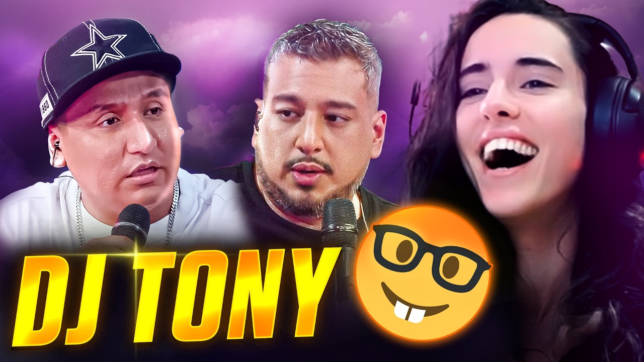 LO AMO 😍 DJ TONY 🤣 HABLANDO HUEVADAS 🤣 ESPAÑOLA REACCIONA
