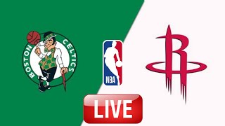 🔴 NBA LIVE 🔴 BOSTON CELTICS vs HOUSTON ROCKETS | NBA SEASON 2023-24 | FULL GAME HIGHLIGHTS