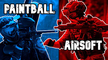 Is airsoft and PaintBall the same thing?