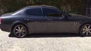 2008 MASERATI QUATTROPORTE GT S. One of the most beautiful color combinations I have seen 2008 Maserati Paint Codes
