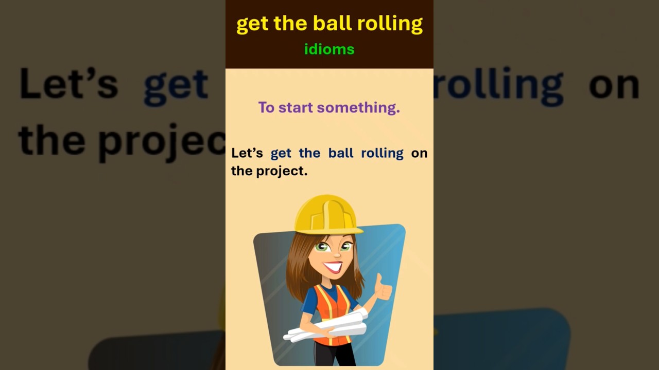 начать действовать - идиомы