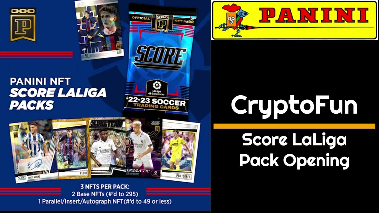 Unveiling a Rare Find in Panini NFT Score LaLiga Santander Pack Opening