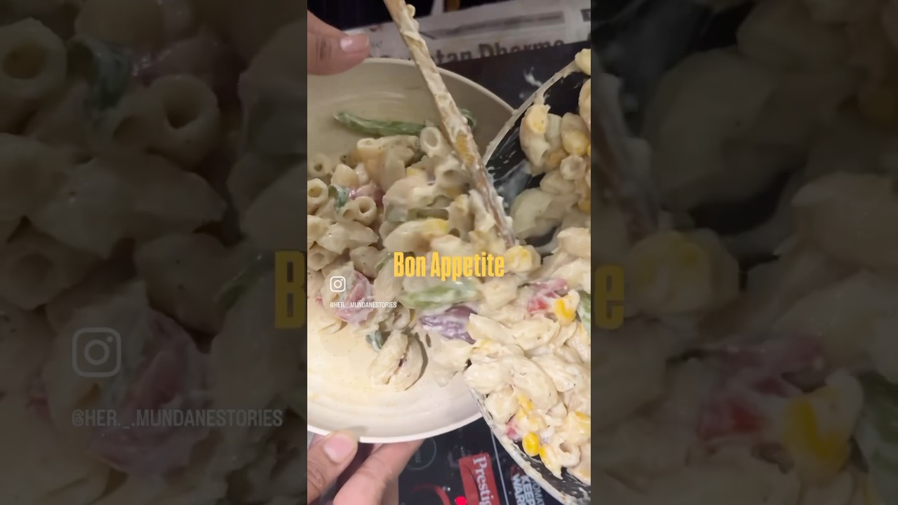 Hostel cooking series 🍝 