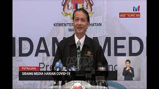 22 Apr 2020  Langsung Putrajaya  Sidang Media Harian Covid19