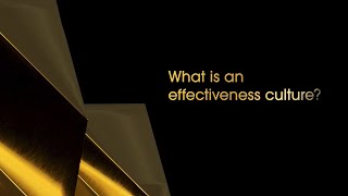 Effie Effectiveness Explained, Chapter 2: What is an effectiveness culture