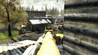 Cod4 Gameplay Downpour (Golden AK47)