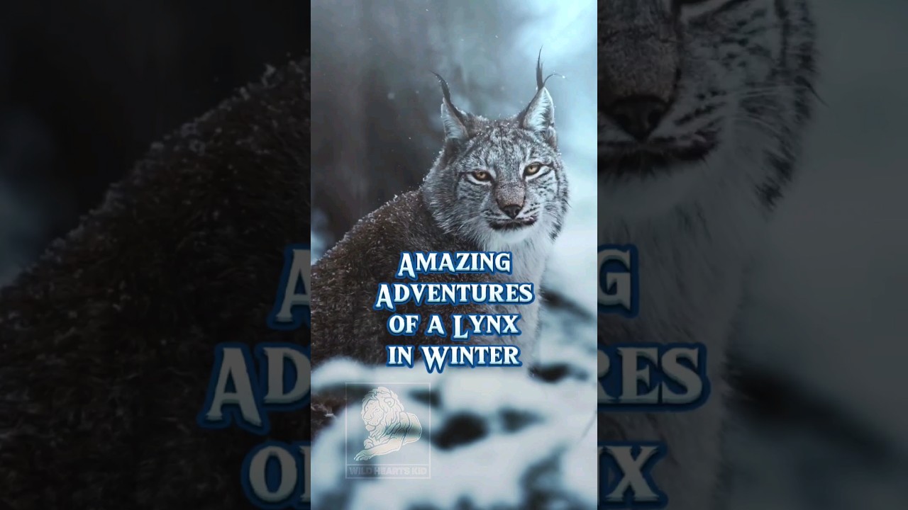 Amazing Adventures of a Lynx in Winter!🐱 