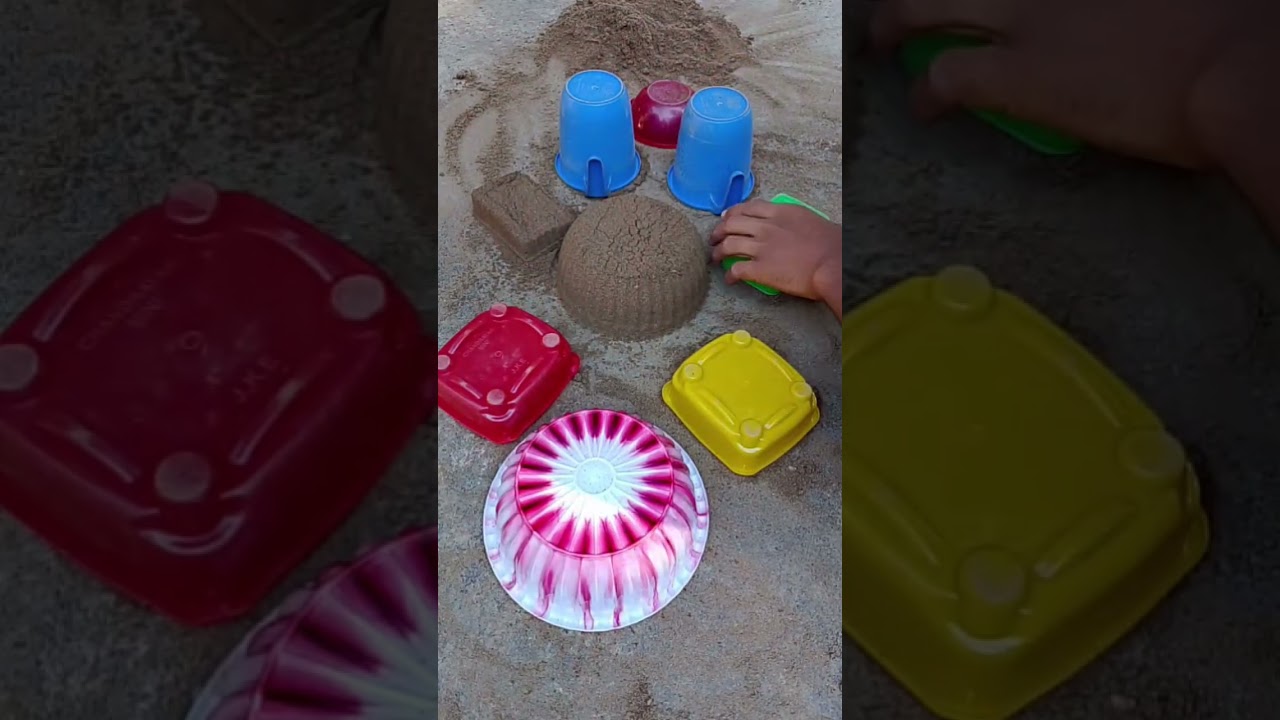 amazing satisfying ASMR Sand cake 