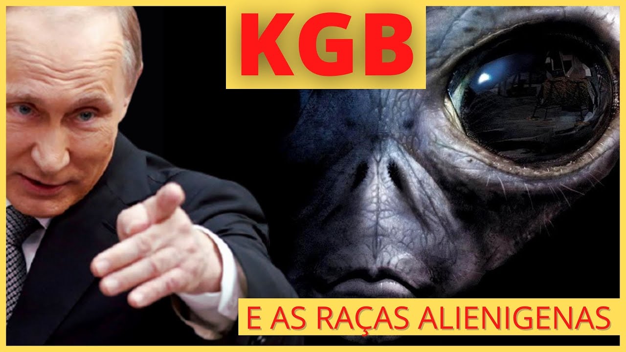 O Livro da KGB  e as raças alienígenas.