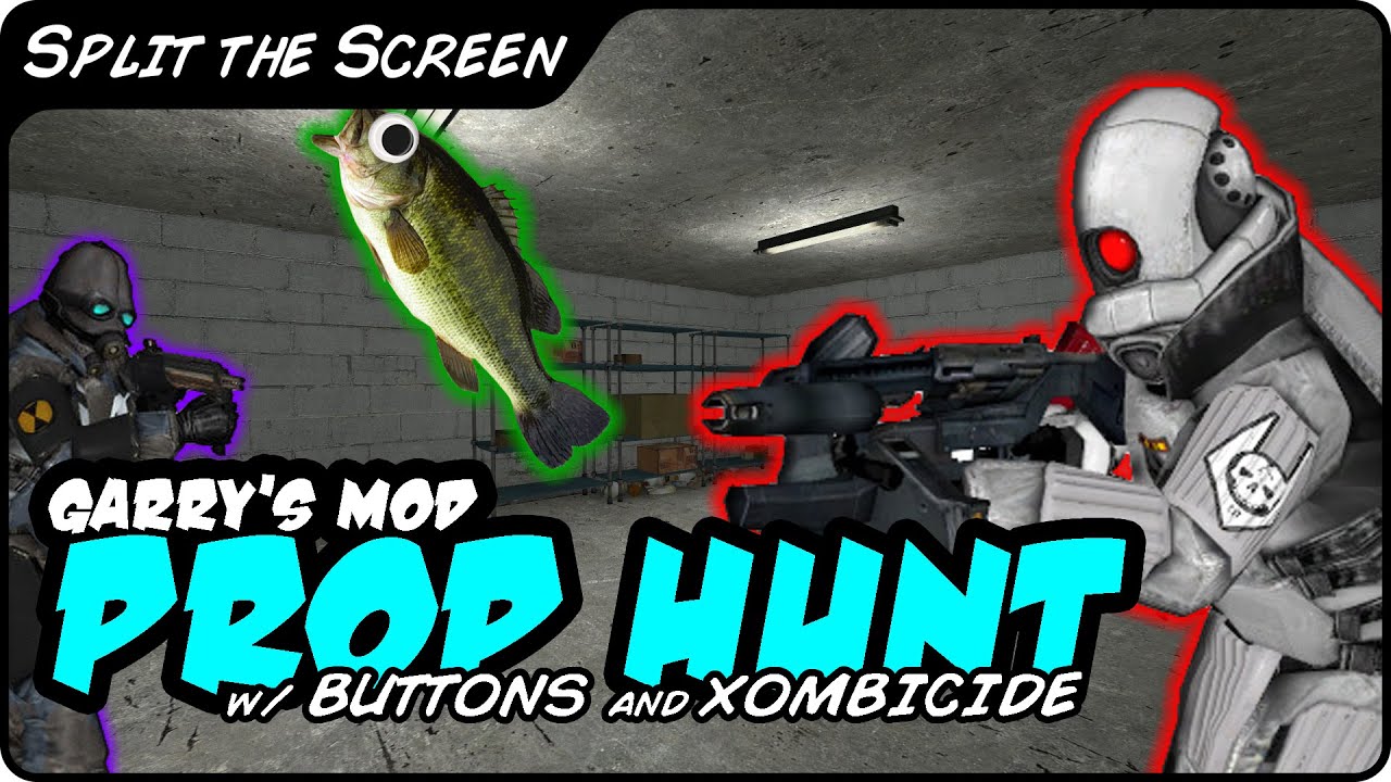 Prop Hunt | I'm a BEEFY computer!! - Split the Screen - YouTube