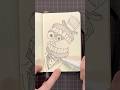 ケインを手帳に描いてみた Drawing Caine in my notebook #bangbangbang #shorts