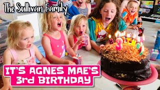 It's Agnes Mae's 3rd Birthday Party | We had so much FUN!!