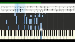 ABBA - Waterloo [Piano Tutorial] Synthesia