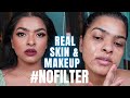 MY REAL BROWN SKIN makeup therapy | What Makeup really Looks Like in Person *Relaxing + satisfying*