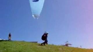 Paragliding Frontstart In Switzerland