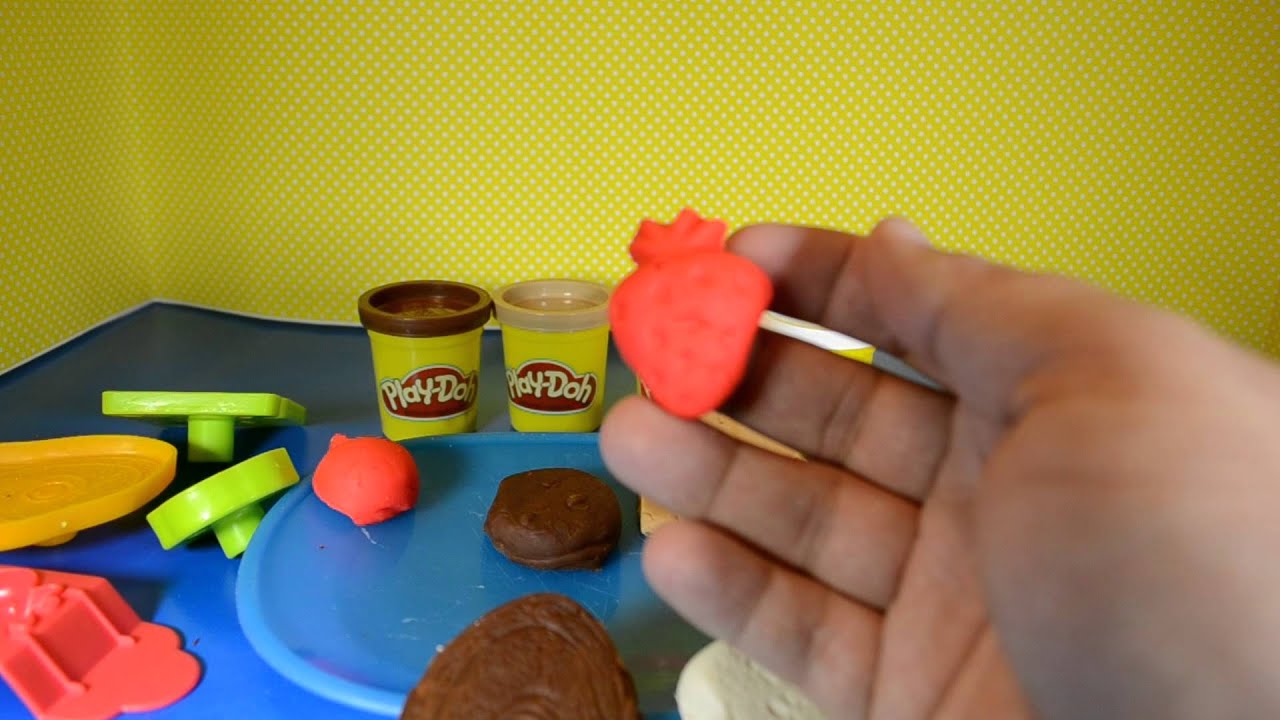 PLAYDOH FOOD "How To Make PlayDoh Food" Video PlayDoh Picnic