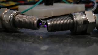 13k RPM slow motion spark plug