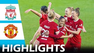 Video highlights for Liverpool Women 1-0 Manchester United Women