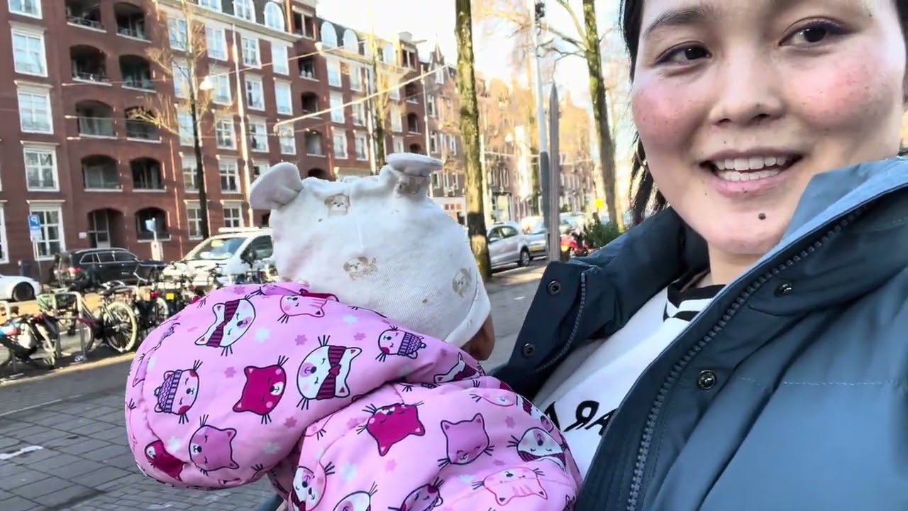 First day of MOM and DAUGHTER alone #newmom #tibetan #lhamotsosvlog 