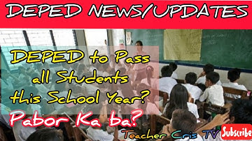 HOUSE APPROVES RESOLUTION TO PASS ALL STUDENTS THIS PANDEMIC | DEPED