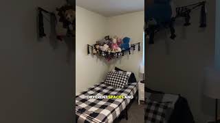 This macrame hammock turns clutter into the cutest room decor #AmazonHomeFinds #KidsRoomIdeas #To...