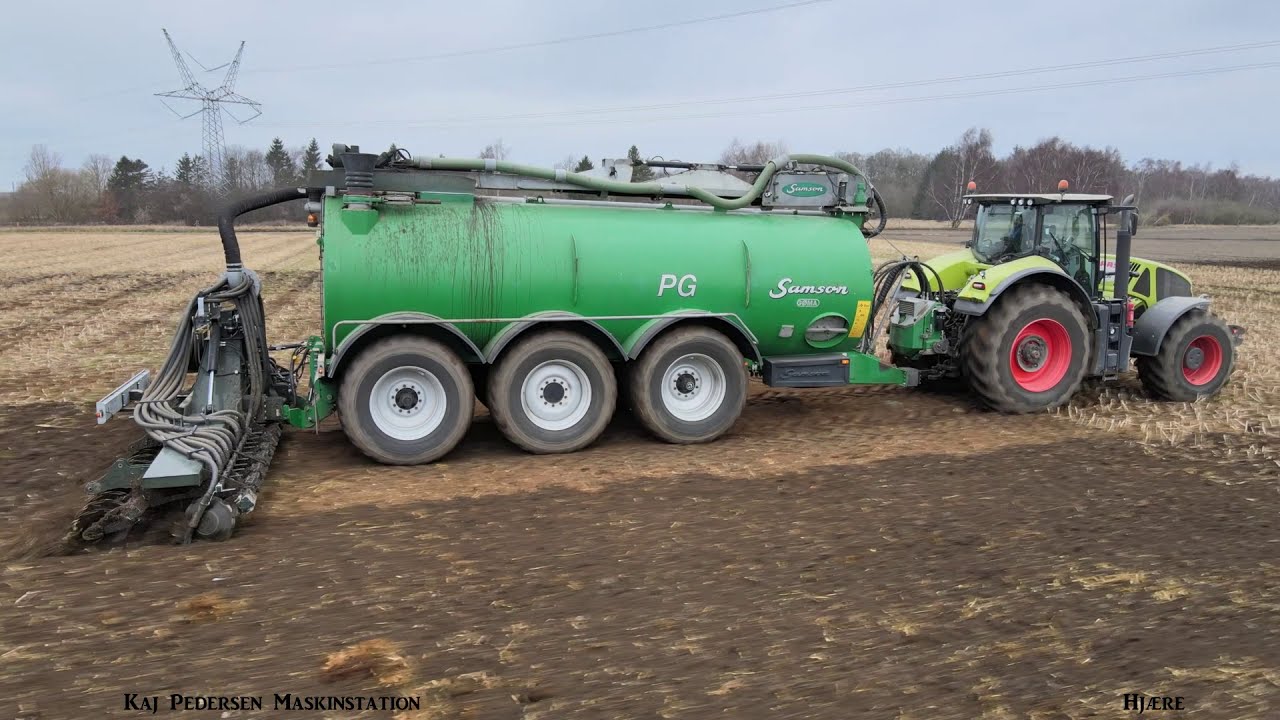 Mit  liv med landbrugsmaskiner S1:E1 Gyllenedfældning med Claas Axion 930 med PG25 gyllevogn og Gøma