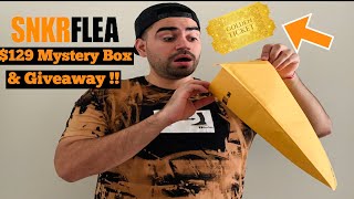 SNKR FLEA $129 MYSTERY BOX X GOLDEN TICKET X UNBOXING X & GIVEAWAY