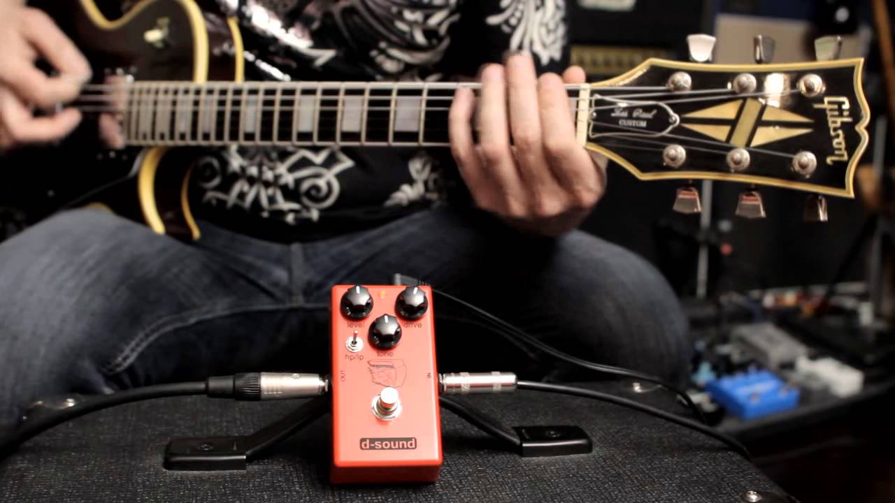 DSound v.4 overdrive/distortion pedal YouTube