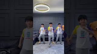 Cute  Three Twin Brother