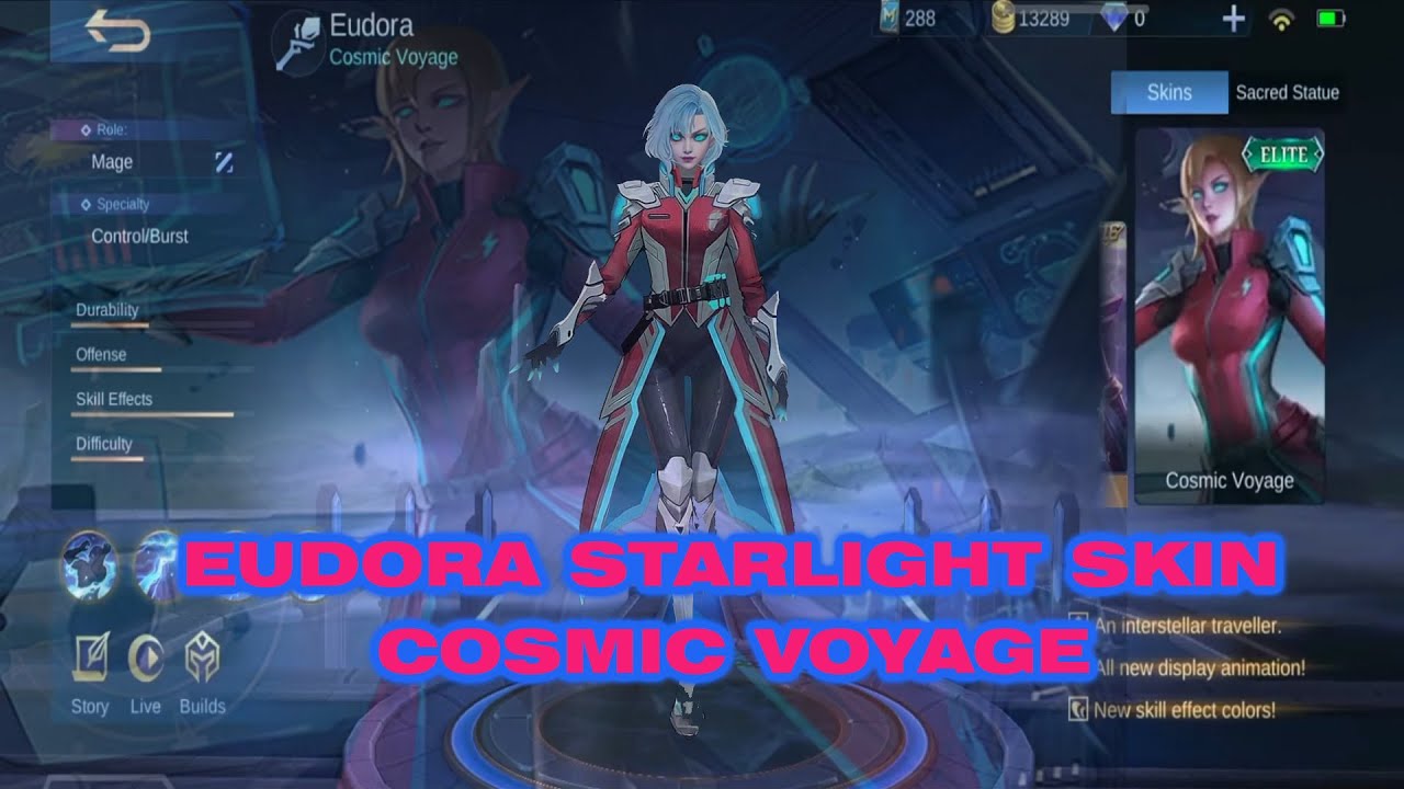 EUDORA - OCTOBER STARLIGHT SKIN (COSMIC VOYAGE) | AMORE ESPORTS