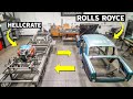 How to make ‘79 Rolls Royce RAD! Prepping our Art & Morrison chassis and 700hp Hellcrate motor!
