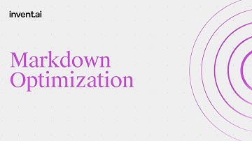 Markdown Optimization