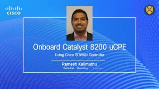Onboard Catalyst 8200 uCPE