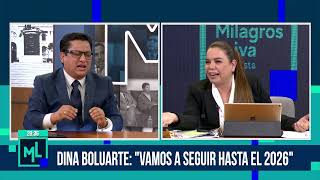 Milagros Leiva Entrevista  MAY 14  2/3  DINA BOLUARTE: 'VAMOS A SEGUIR HASTA EL 2026' | Willax