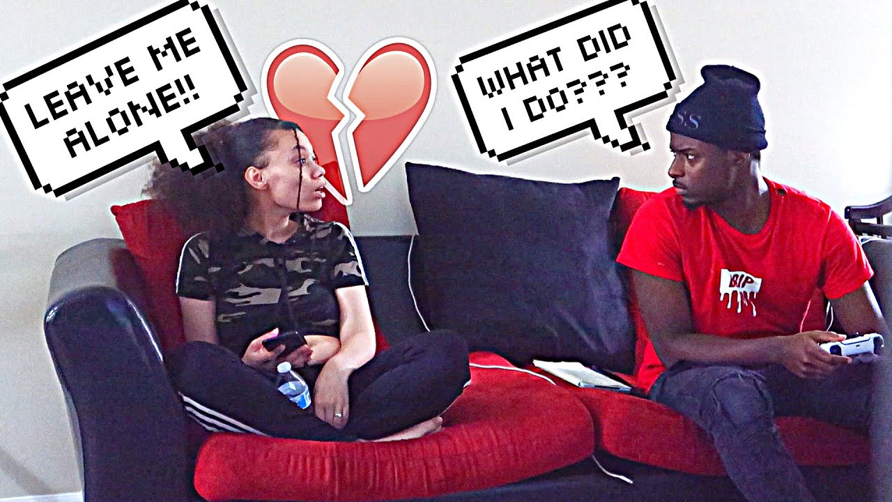 Telling My Boyfriend To LEAVE ME ALONE To See If He Does.. - YouTube