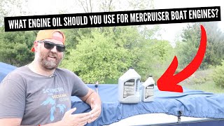 What Engine Oil Should You Use For A MerCruiser Boat Engine? (Inboards & Sterndrives) Mercury 25w 40 Oil