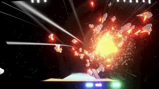 Art and Technology Test for Low Poly Space Game