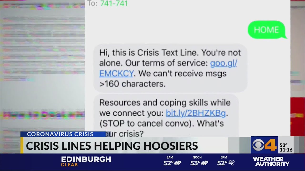Crisis Text Line, National Suicide Prevention Lifeline see unprecedented spikes in calls for help