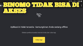 Binomo tidak bisa di akses