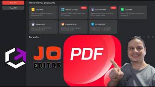 Edita tus documentos PDF con el editor JOPDF