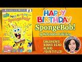 Happy Birthday, Spongebob! | 🔊 Children's Books Read Aloud | Emma's StoryTime 📚