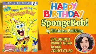 Happy Birthday, Spongebob Childrens Books Read Aloud Emmas Storytime