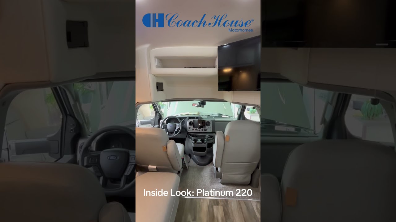 Explore the handcrafted interior of the Coach House Platinum 220